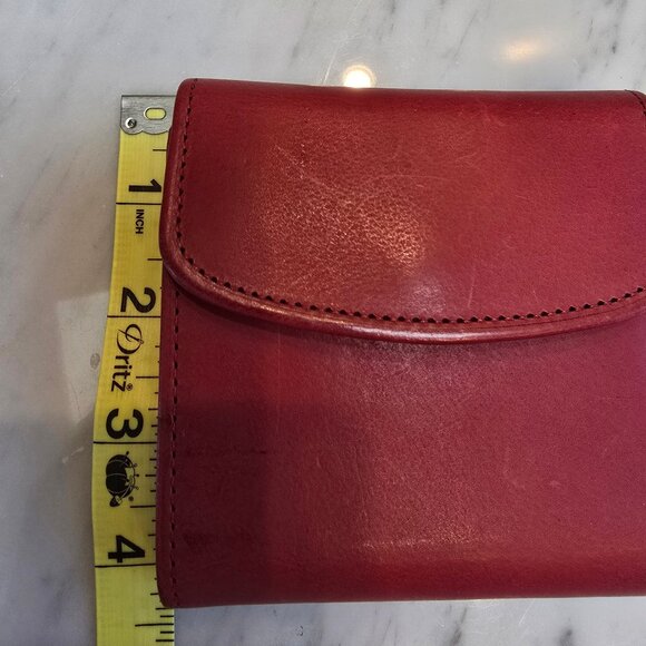 Vintage Coach Leather Compact NWT wallet with Kiss Lock Coin - Picture 8 of 9